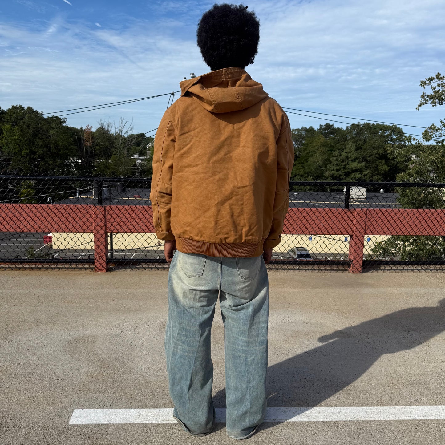 COLLEGE JEANS (CYAN)