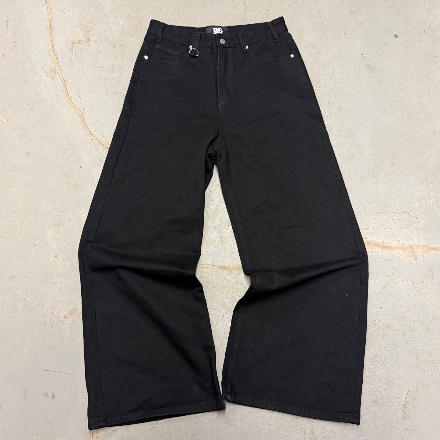 COLLEGE JEANS (BLACK)