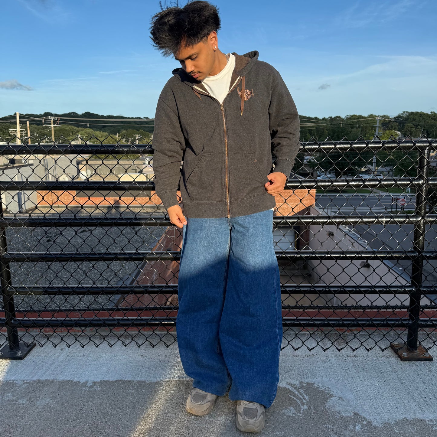 COLLEGE JEANS (STRAIGHT BLUE)