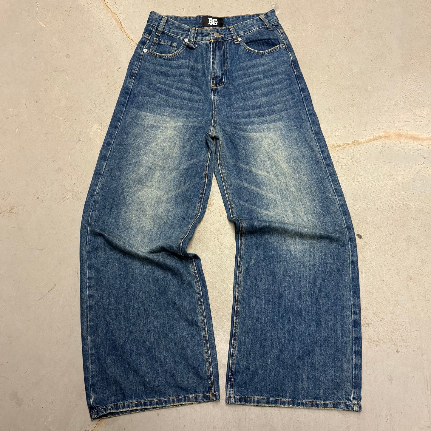 COLLEGE JEANS (BLUE)