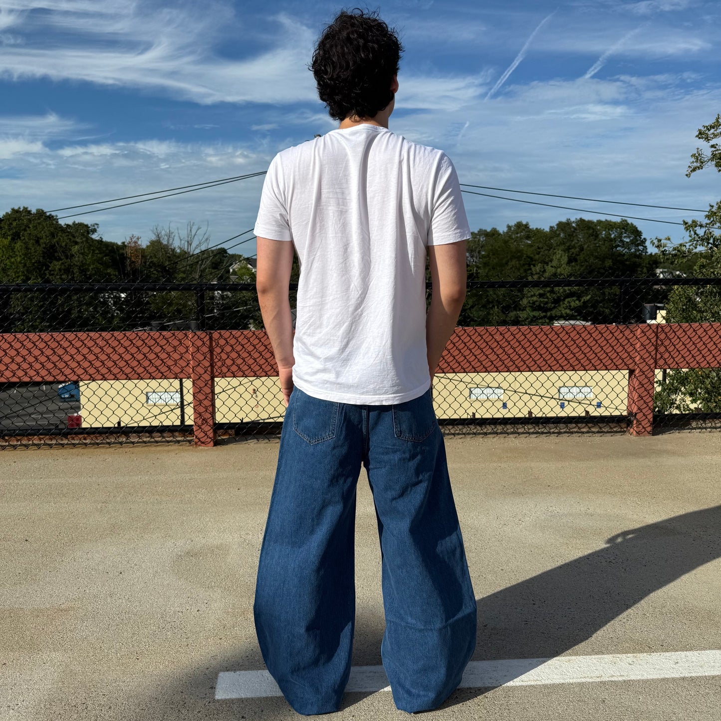 COLLEGE JEANS (STRAIGHT BLUE)