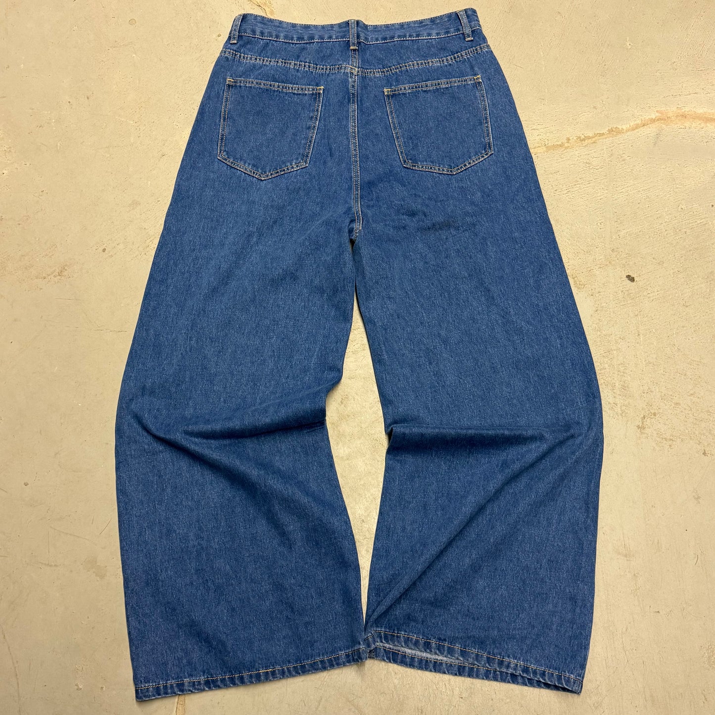 COLLEGE JEANS (STRAIGHT BLUE)