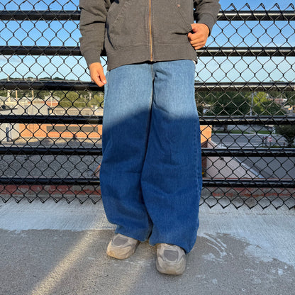 COLLEGE JEANS (STRAIGHT BLUE)