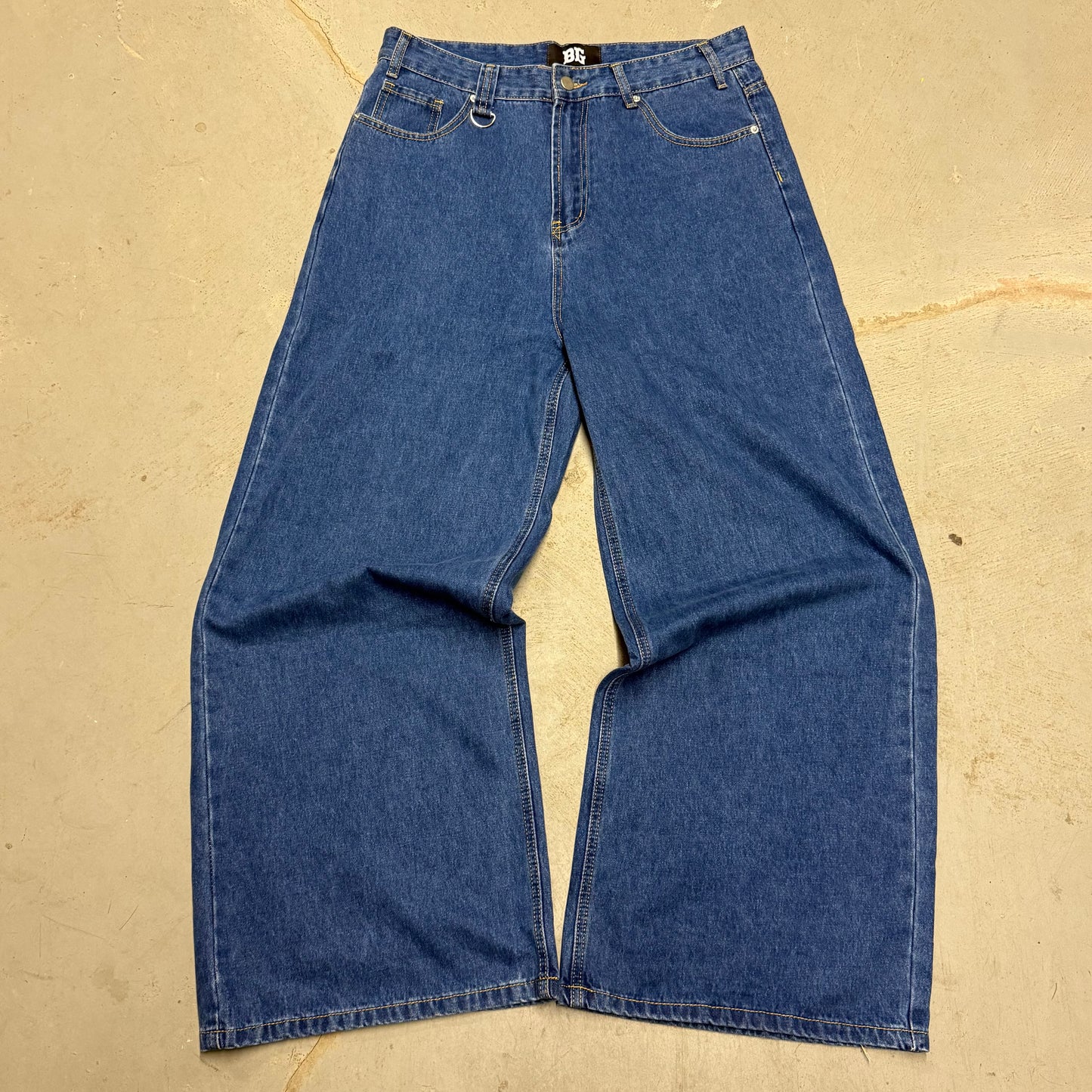 COLLEGE JEANS (STRAIGHT BLUE)