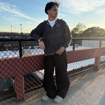 COLLEGE JEANS (BLACK)