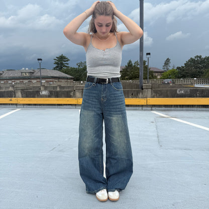 COLLEGE JEANS (BLUE)