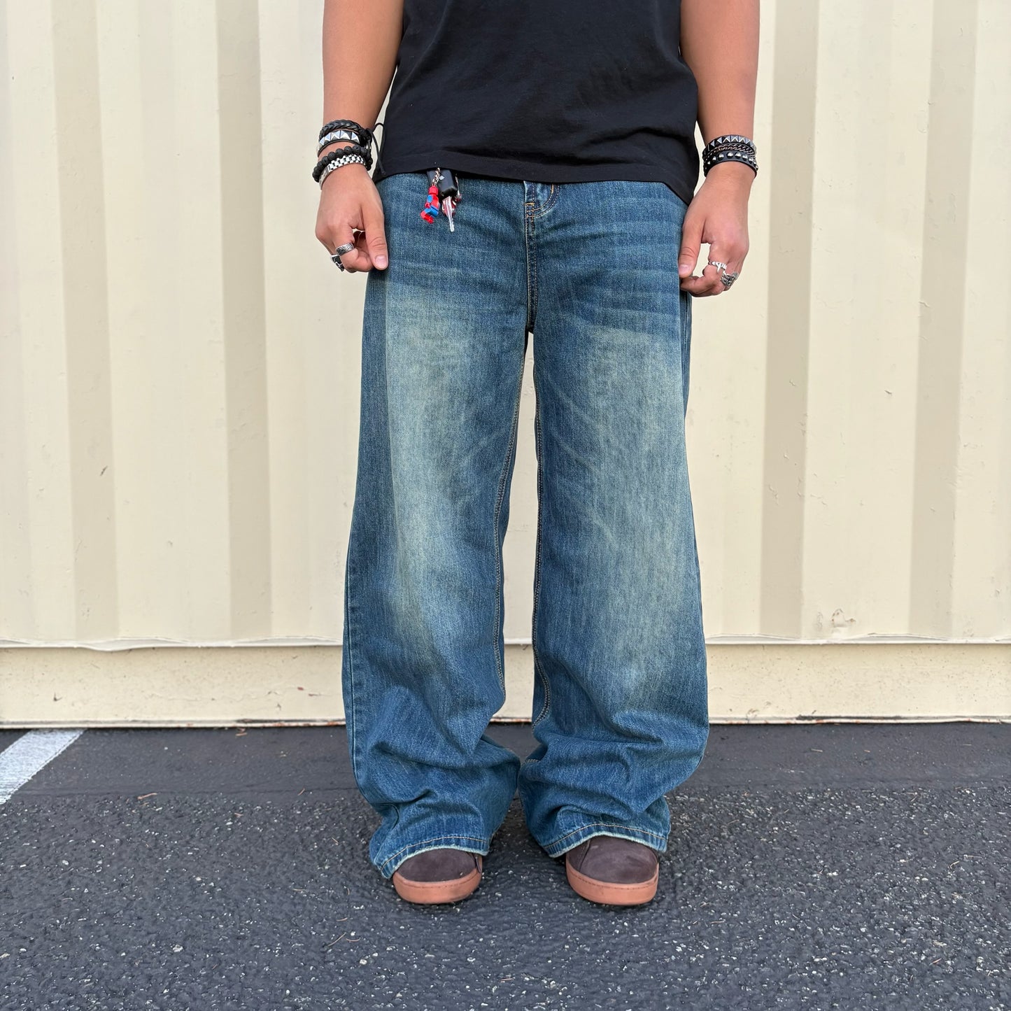 COLLEGE JEANS (BLUE)