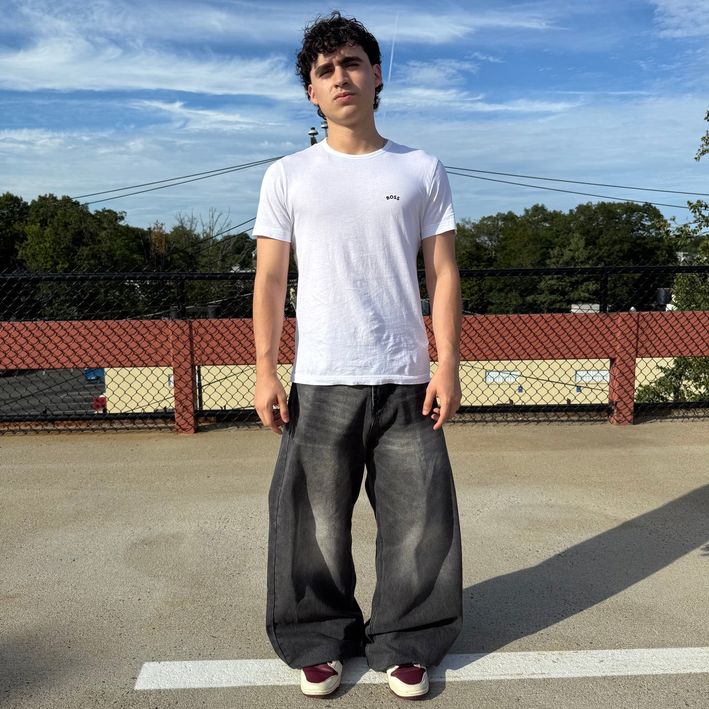 COLLEGE JEANS (CHARCOAL)